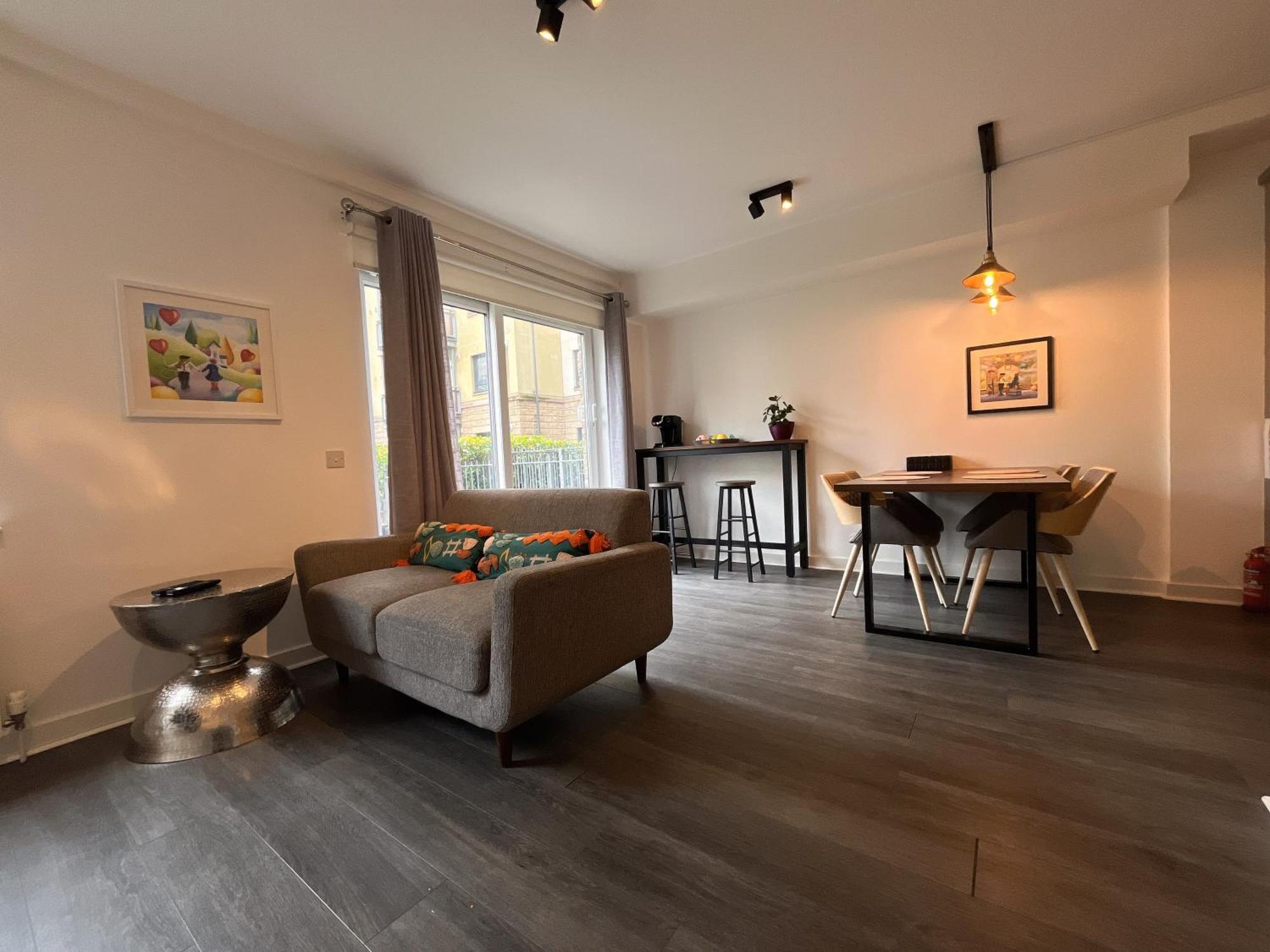 Apartment 2 Bath Free Parking Единбург Екстер'єр фото