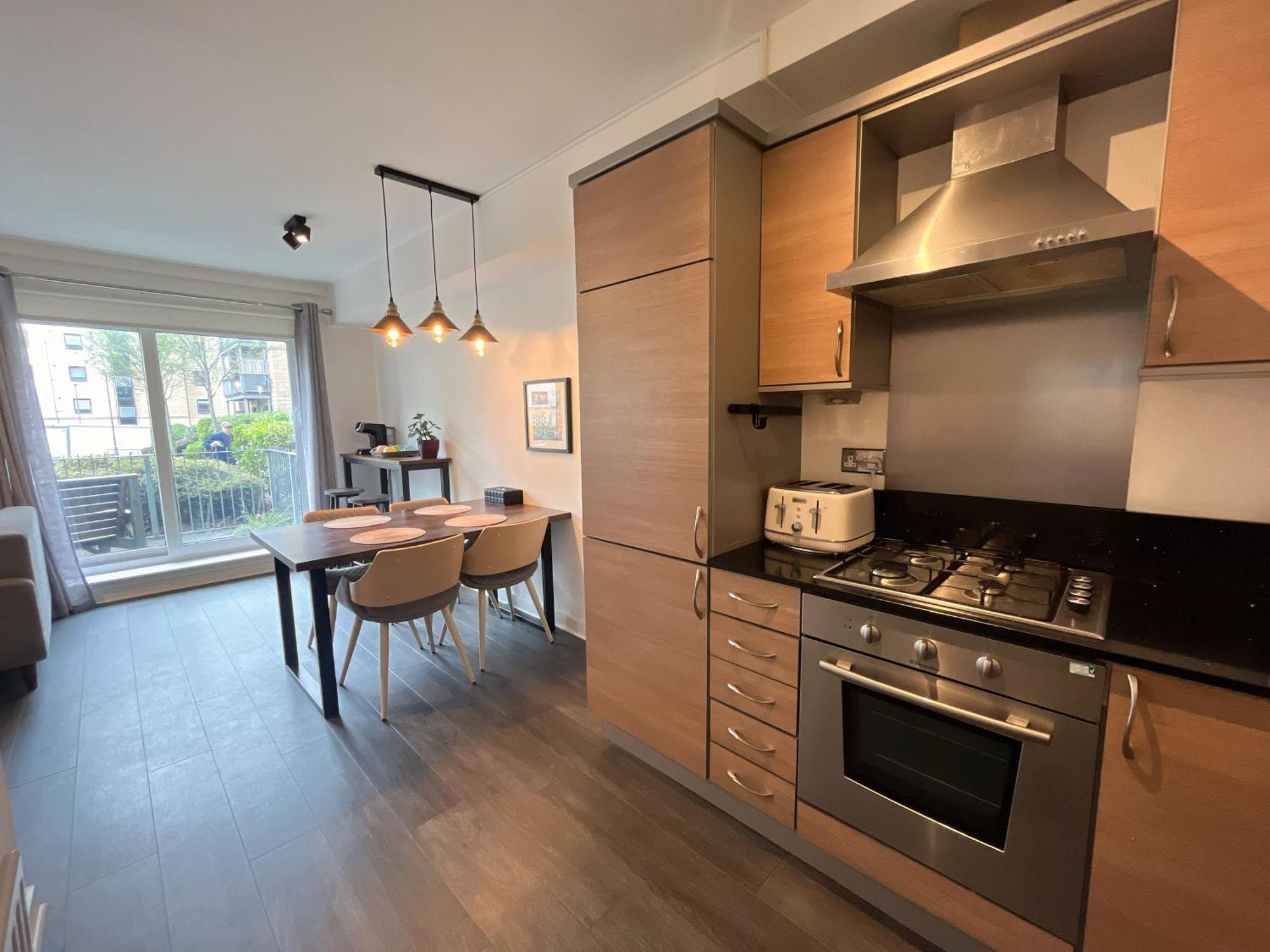 Apartment 2 Bath Free Parking Единбург Екстер'єр фото