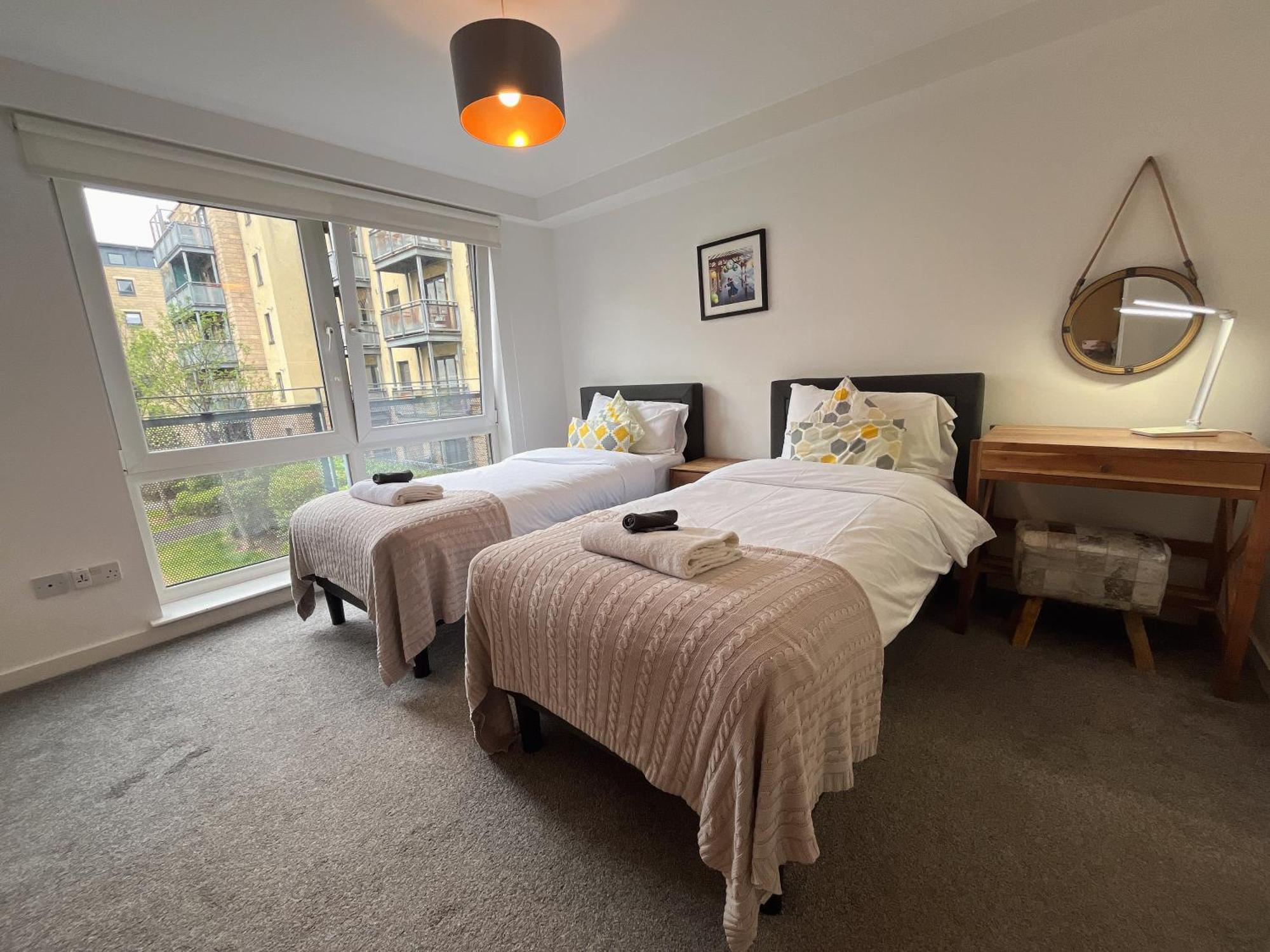 Apartment 2 Bath Free Parking Единбург Екстер'єр фото